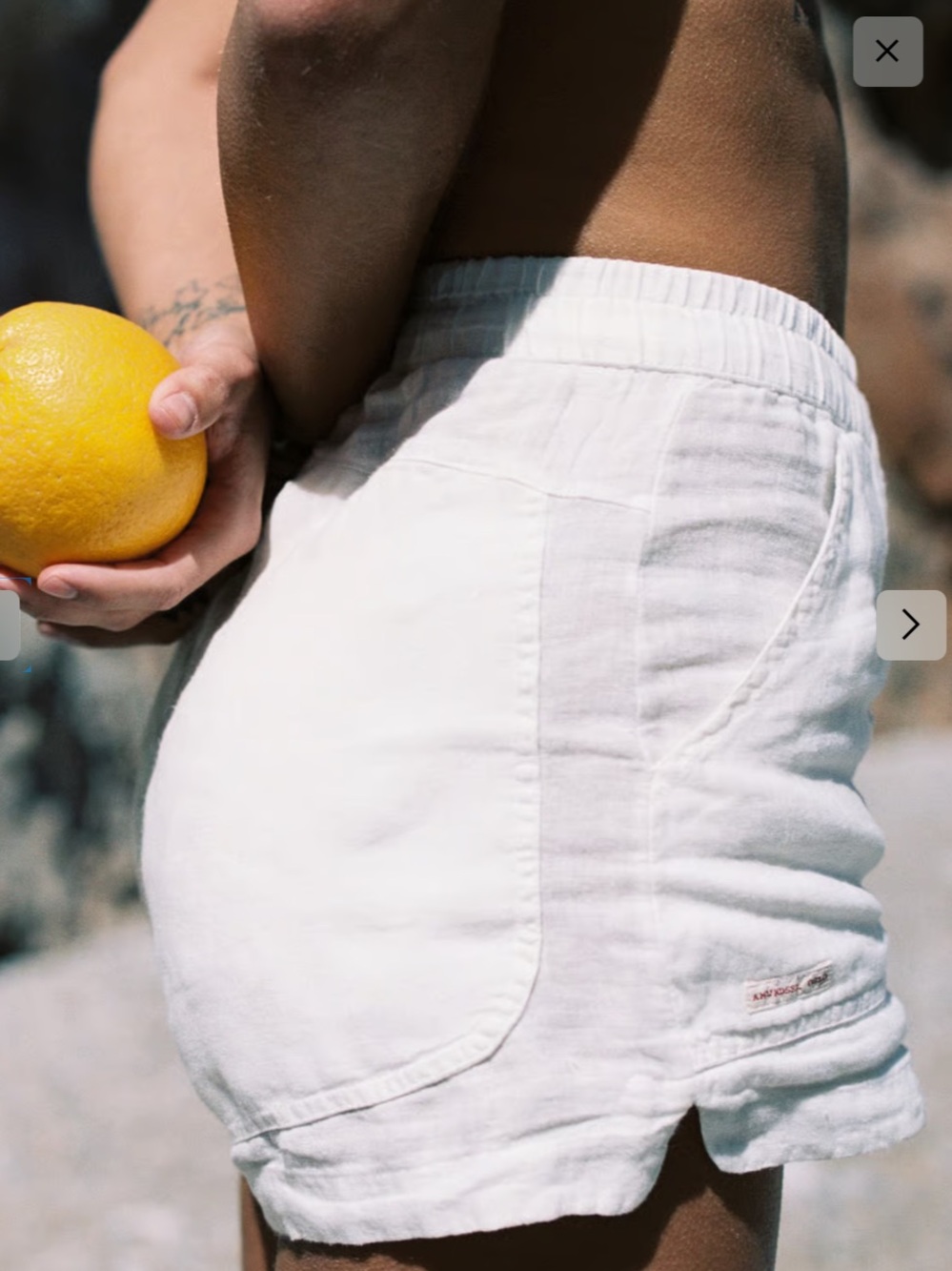 Amundsen Safari Linen Shorts